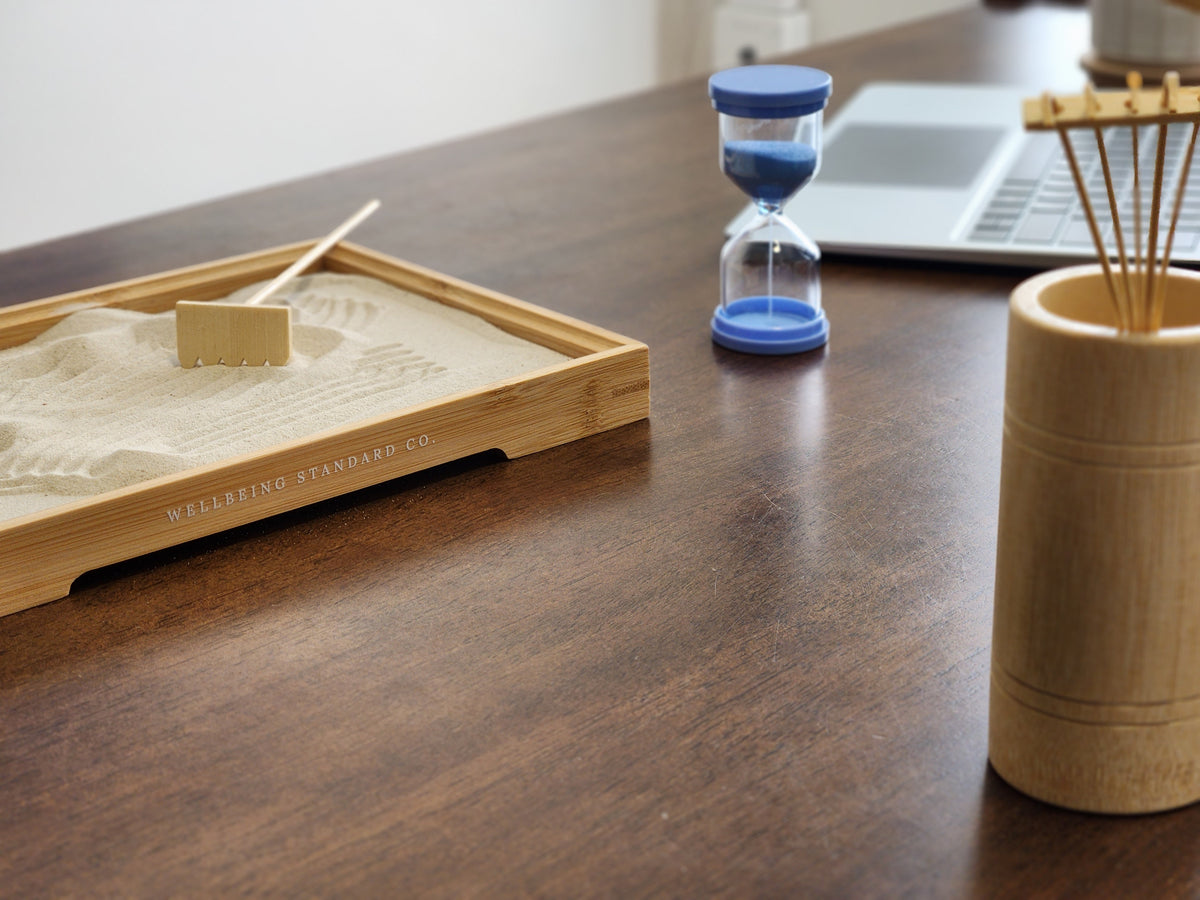 Raking patterns in The Resetter's sand tray
